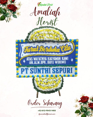 Papan Bunga Duka di Naga Huta