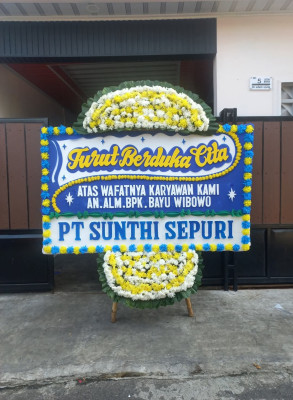 Papan Bunga Duka di Naga Huta